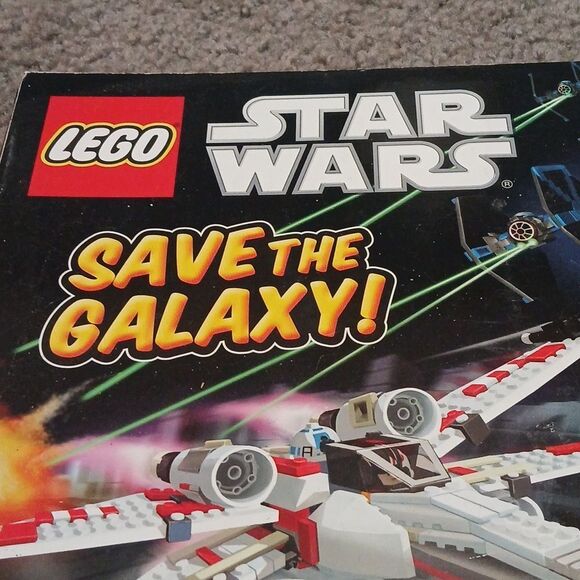 Star Wars Save the Galaxy Lego Scholastic hard bound book NEW - Picture 2 of 5